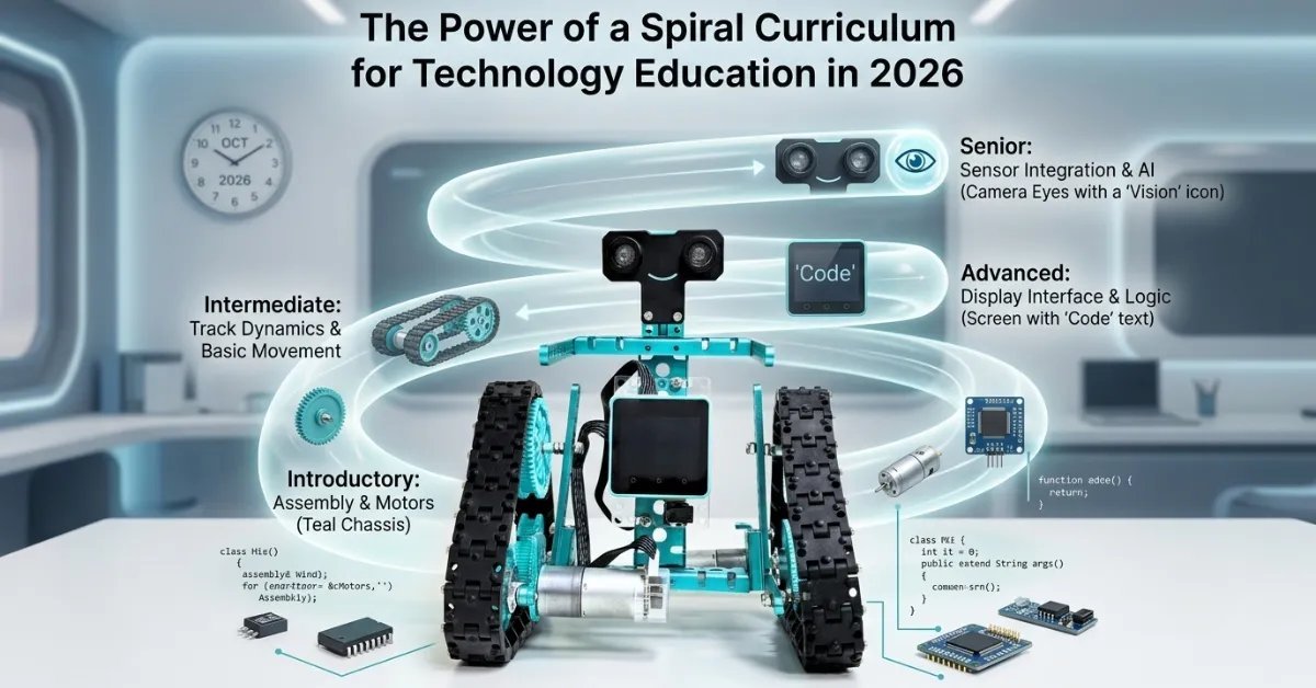 The Power of a Spiral Curriculum for Technology Education in 2026