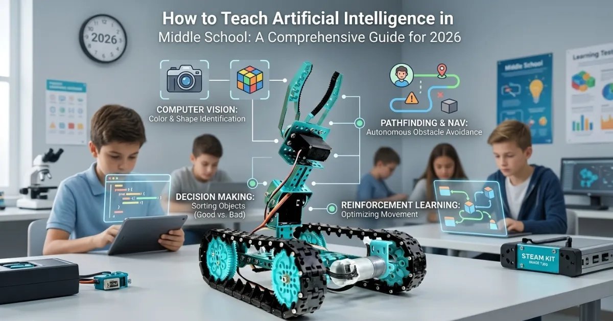 How to Teach Artificial Intelligence in Middle School: A Comprehensive Guide for 2026