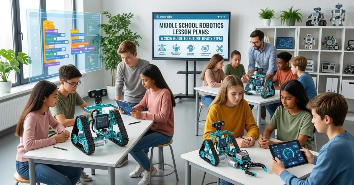 Middle School Robotics Lesson Plans: A 2026 Guide to Future-Ready STEM
