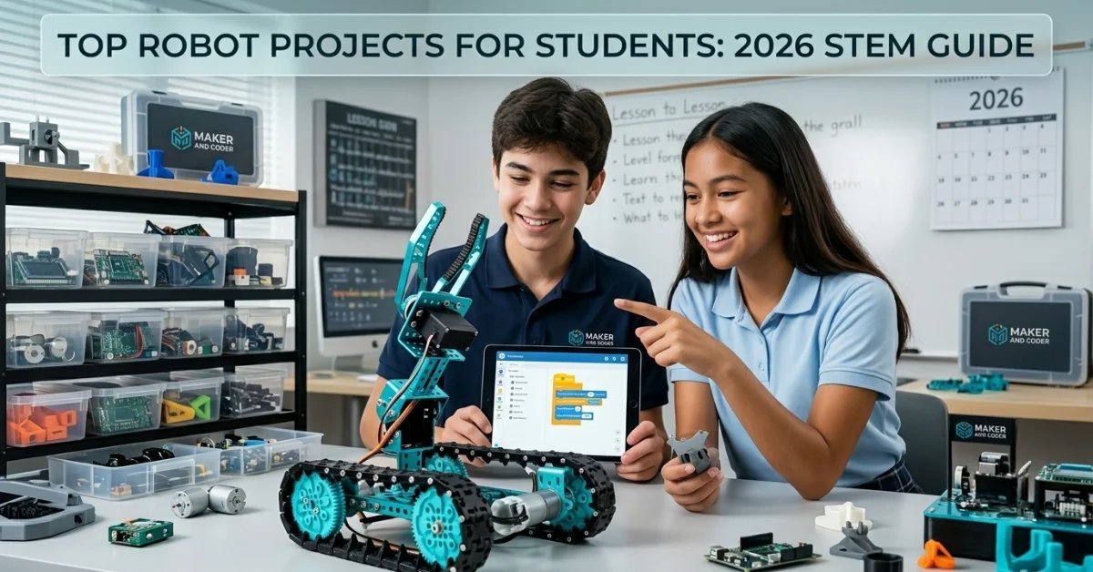 Top Robot Projects for Students: 2026 STEM Guide