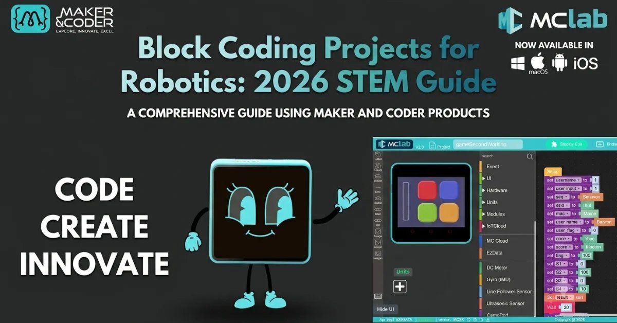 Block Coding Projects for Robotics: 2026 STEM Guide