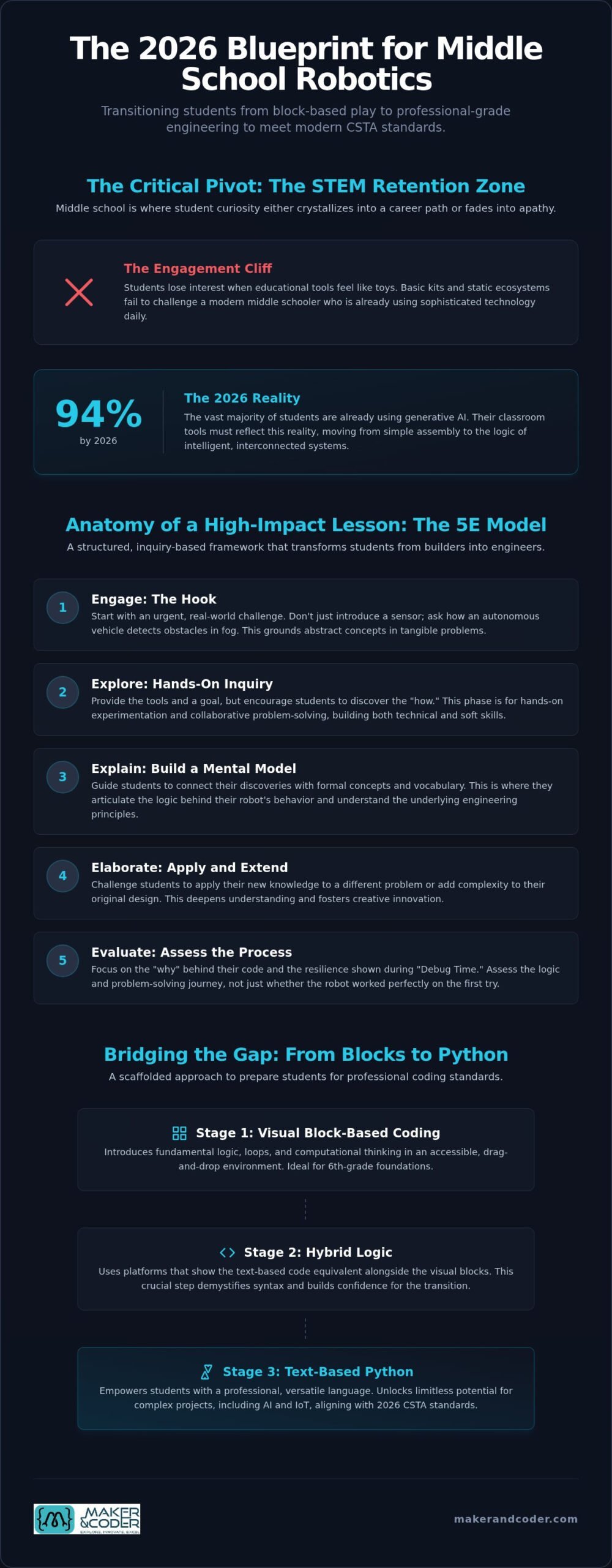 Middle School Robotics Lesson Plans: A 2026 Guide to Future-Ready STEM