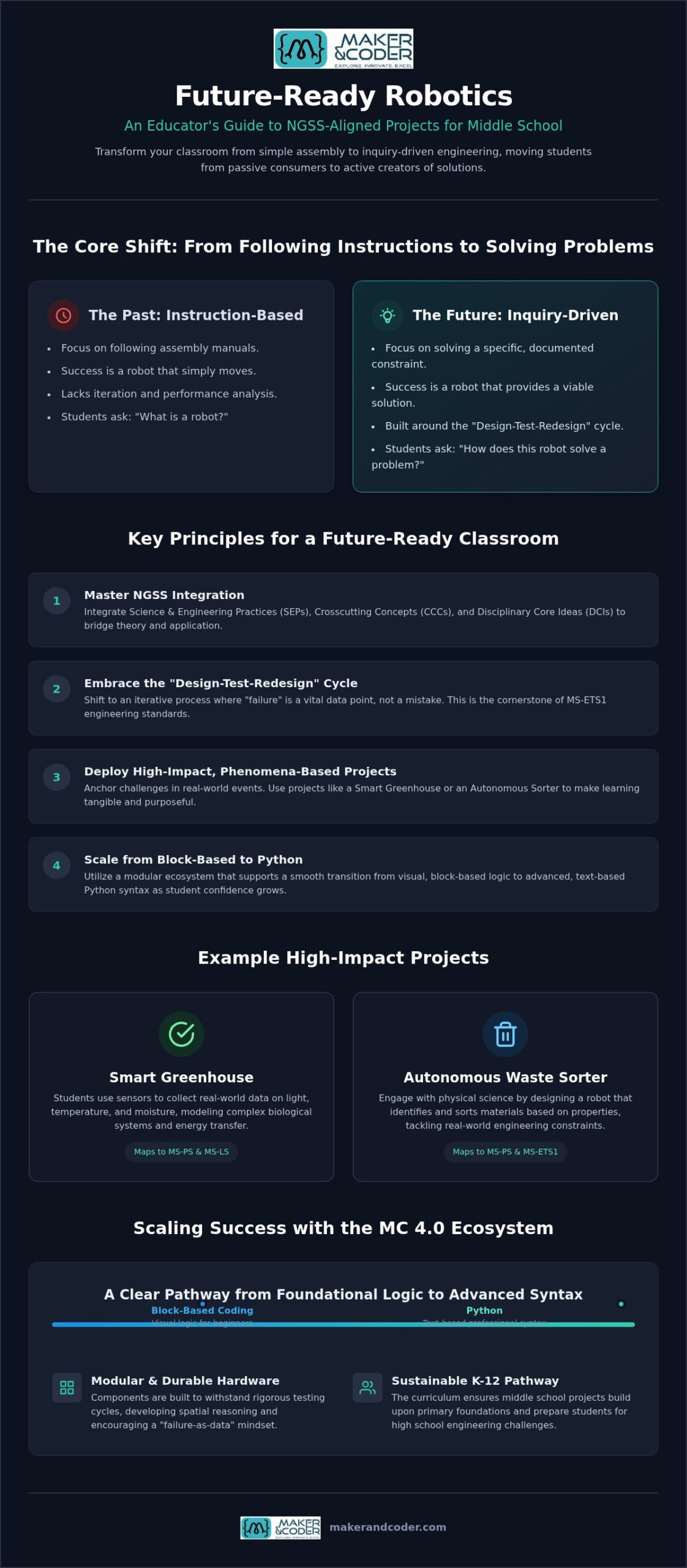 NGSS Robotics Projects for Middle School: 2026 Guide