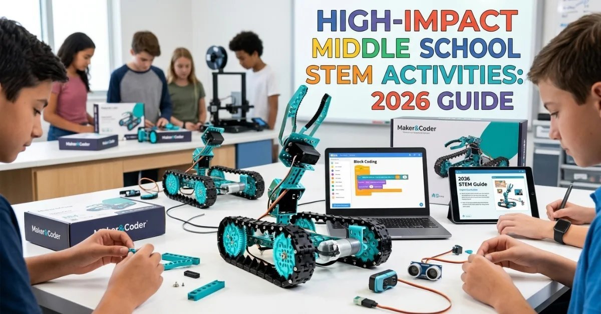 High-Impact Middle School STEM Activities: 2026 Guide