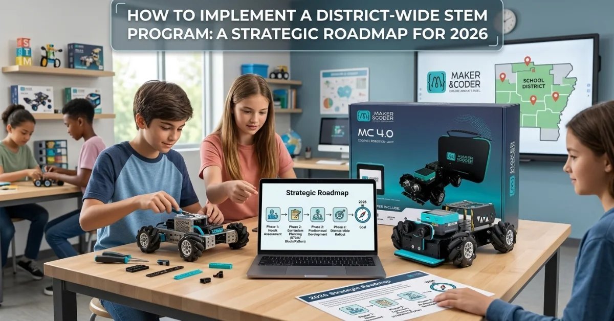 How to Implement a District-Wide STEM Program: A Strategic Roadmap for 2026