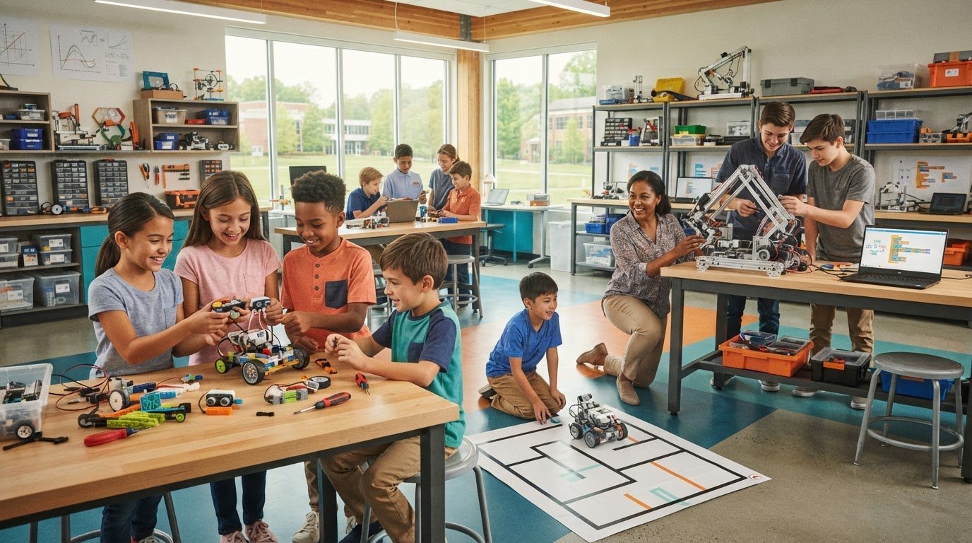 K-12 Robotics Curriculum: Practical Guide for Schools 2026