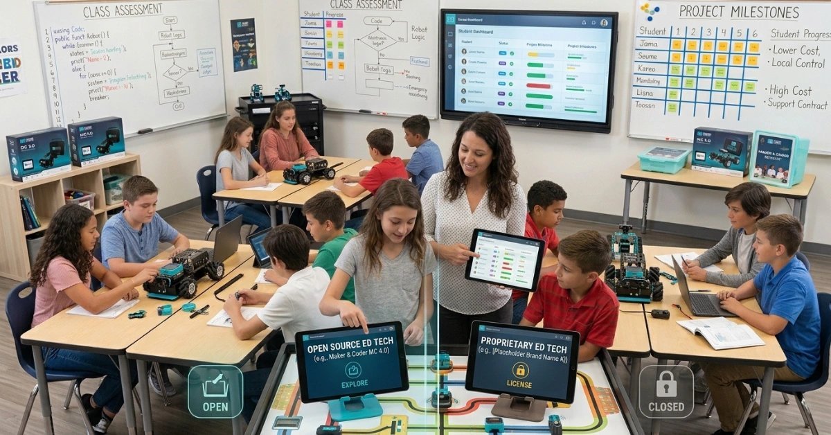 Open Source vs Proprietary Education Tech: A School’s Guide